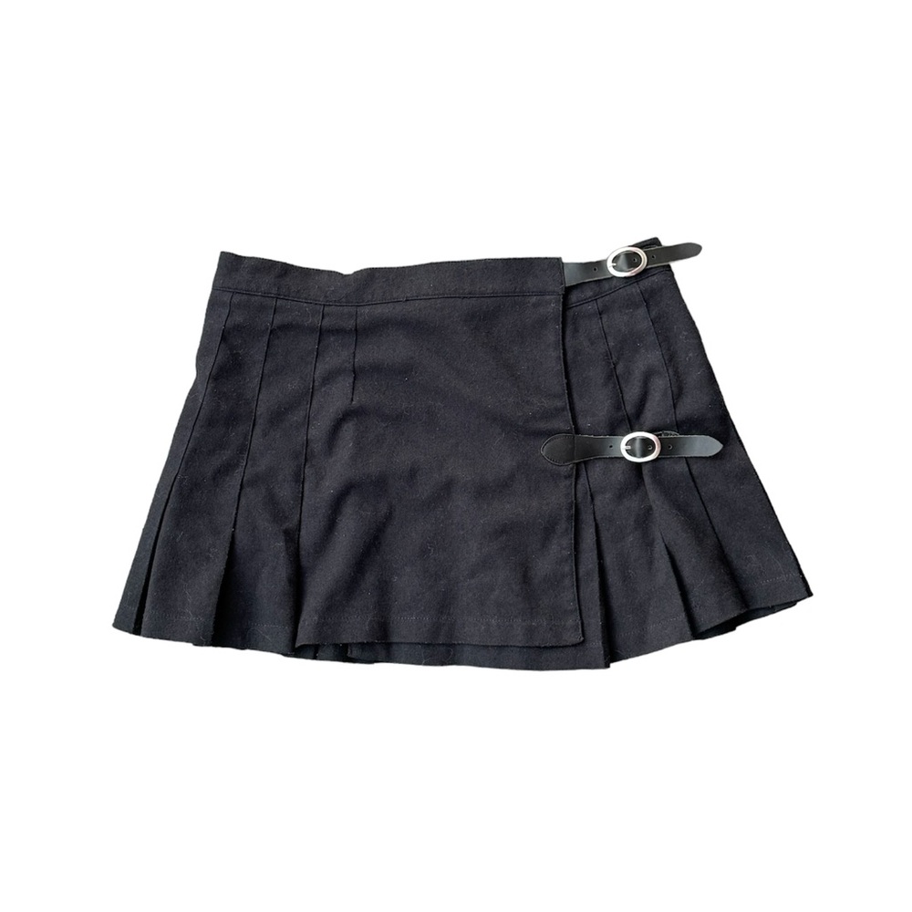 Brandy Melville navy pleated skirt